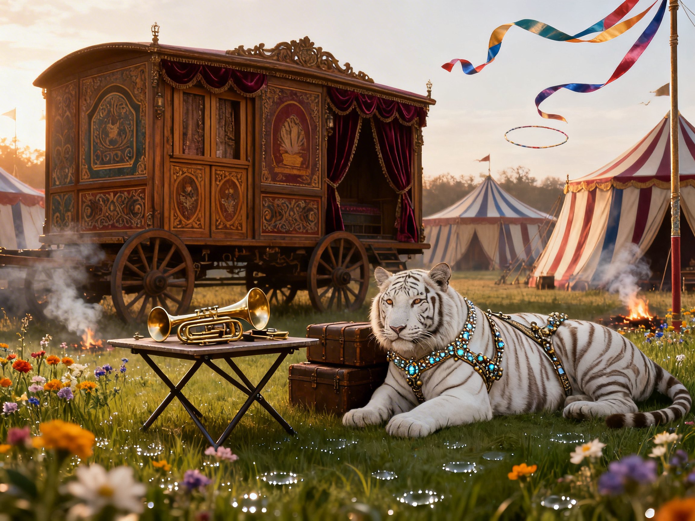 Velvet Circus Caravan Encampment