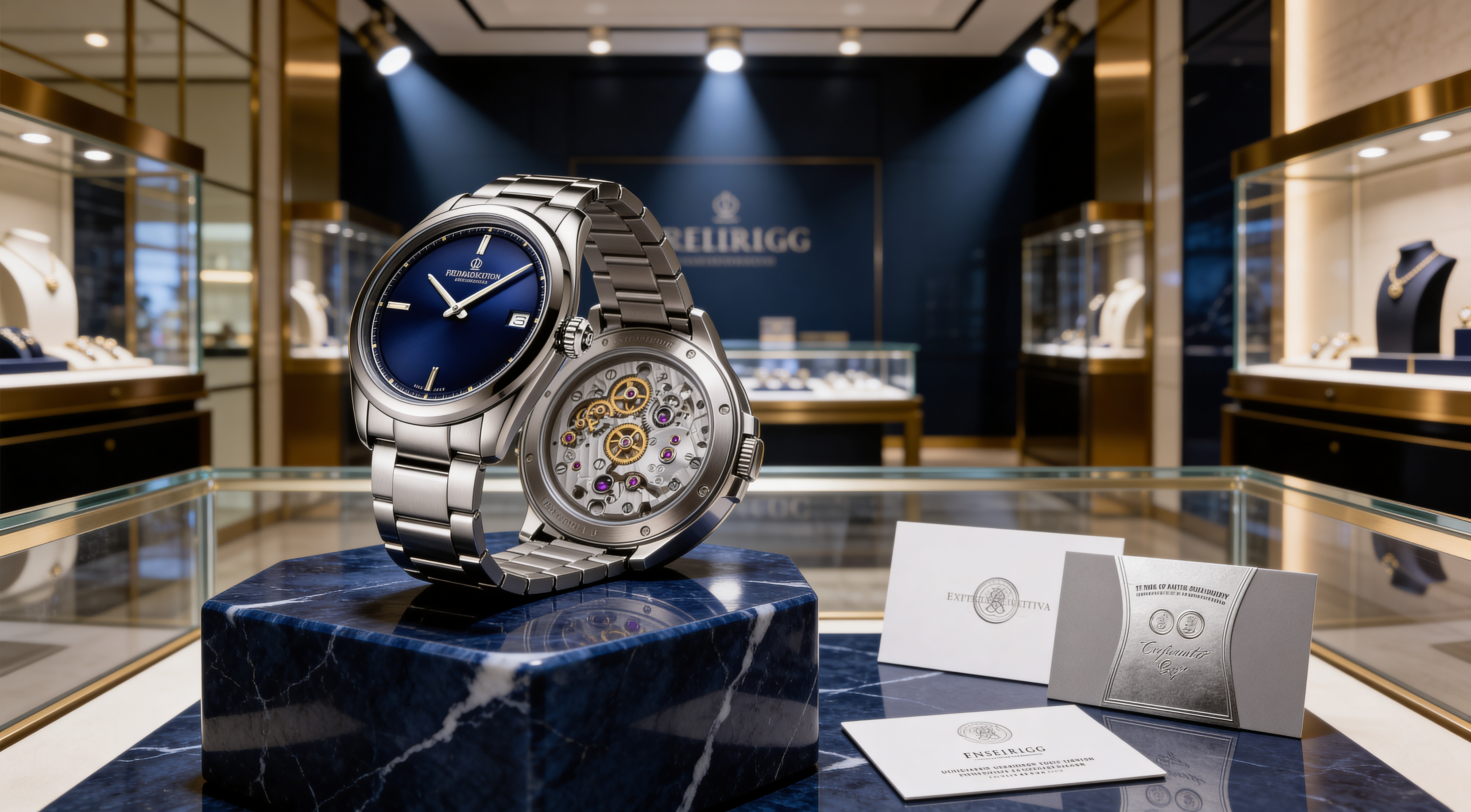 Futuristic Luxury Watch Campaign