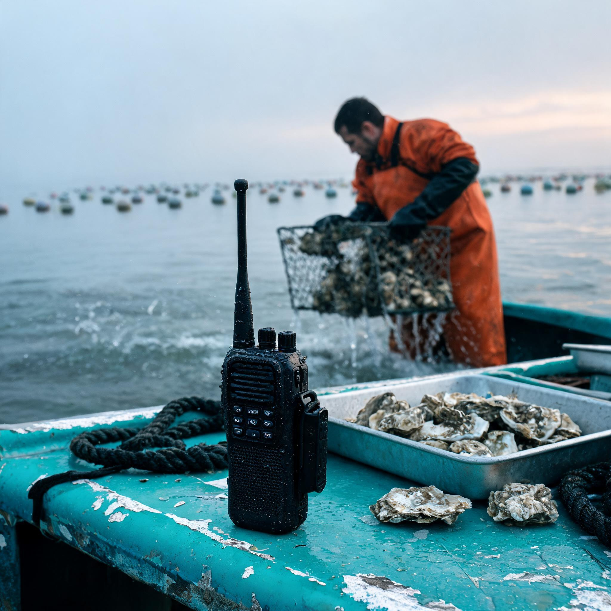 Oyster Farm Radio Lifestyle Photograph