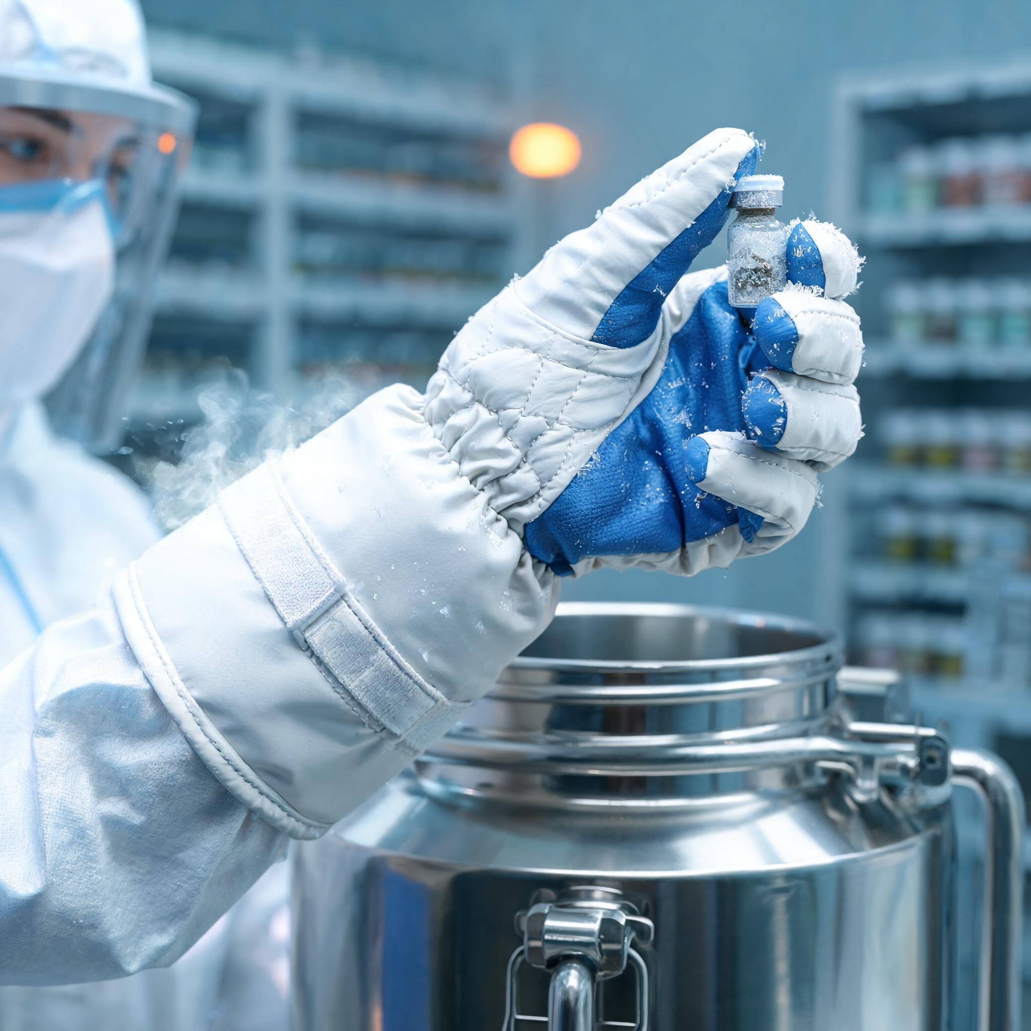 Cryogenic Glove Laboratory Campaign Still