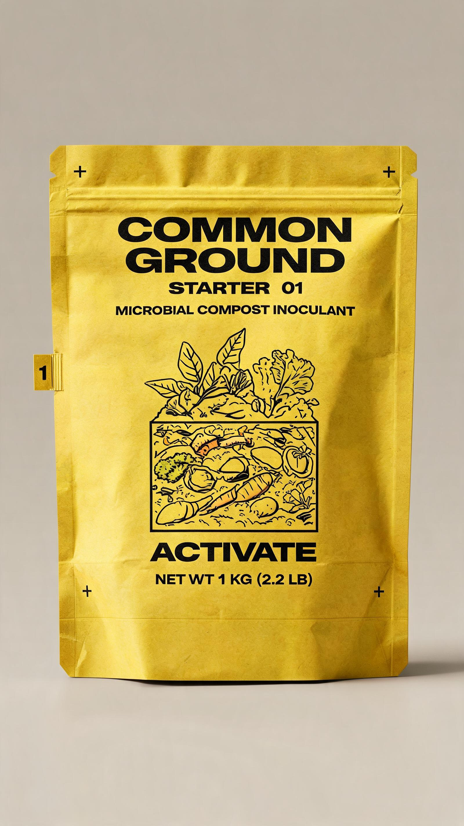 Four-Stage Compost Inoculant Packaging