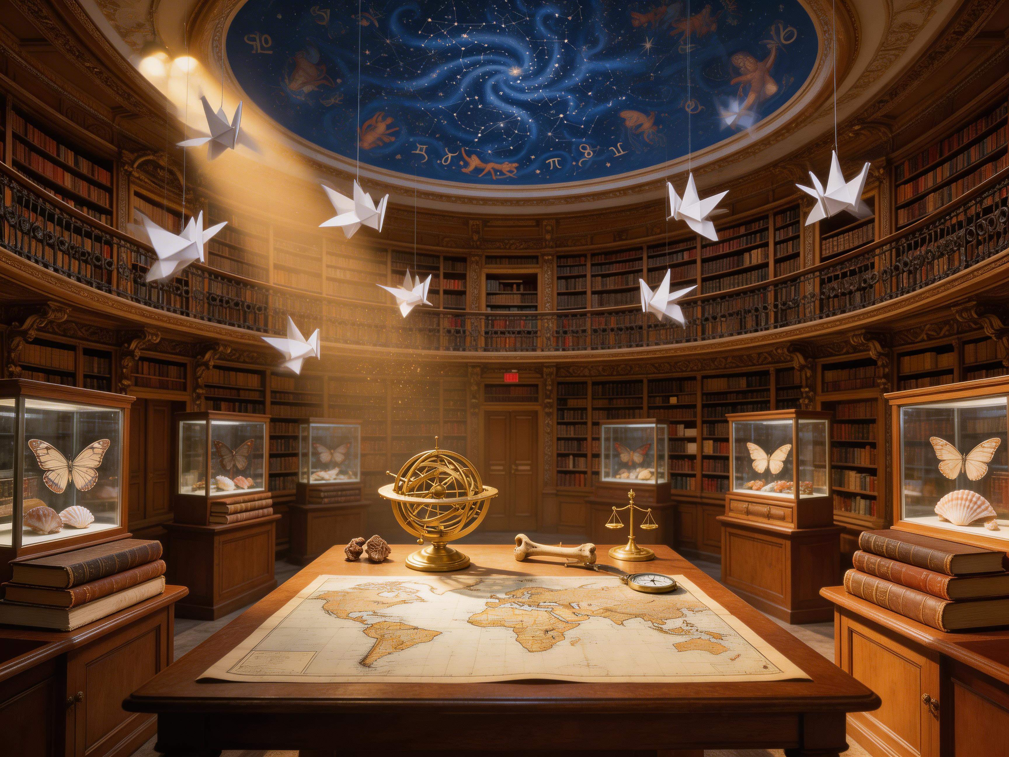 Grand Archive Atlas Collage