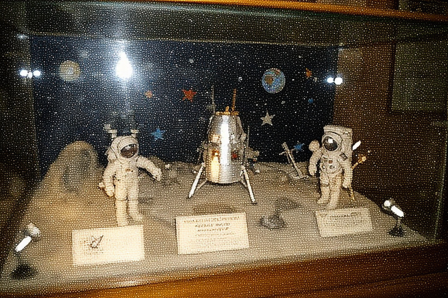 Faded Space Museum Diorama