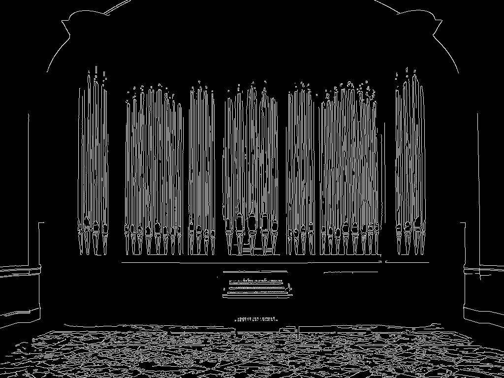 Ornate Pipe Organ Facade