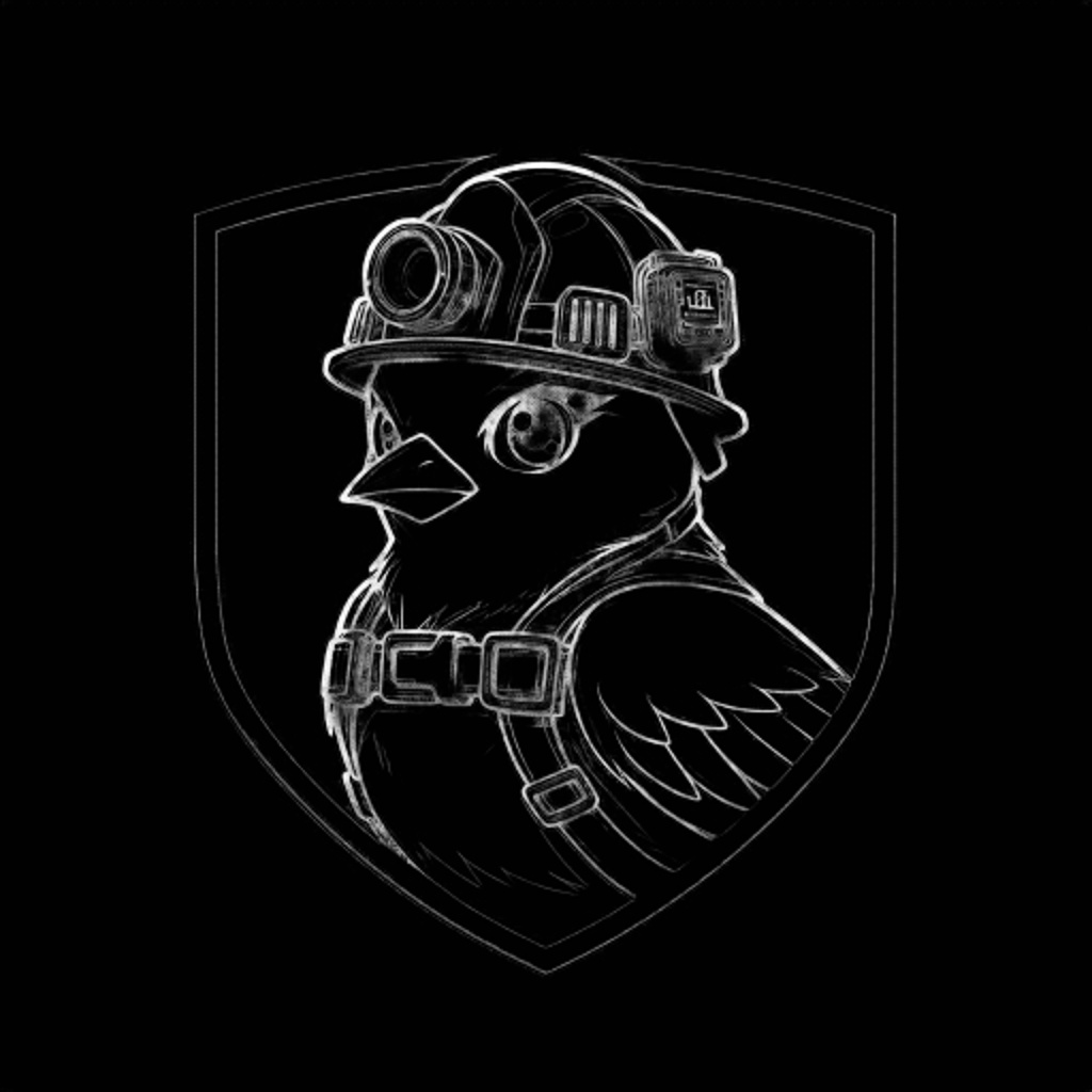 Mine Safety Canary Logo Vectorization