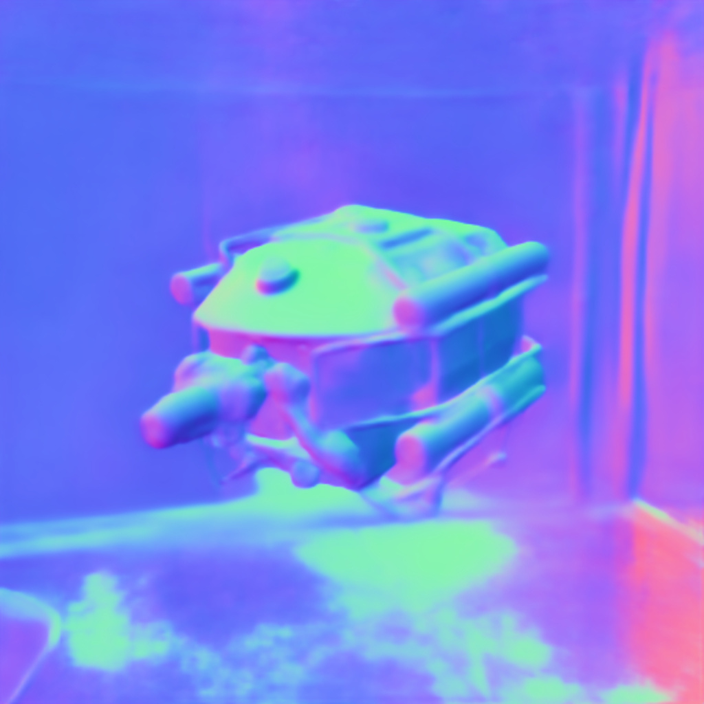 Underwater ROV Compositing Normal Pass