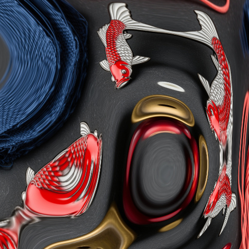 Koi Enamel Textile Medley