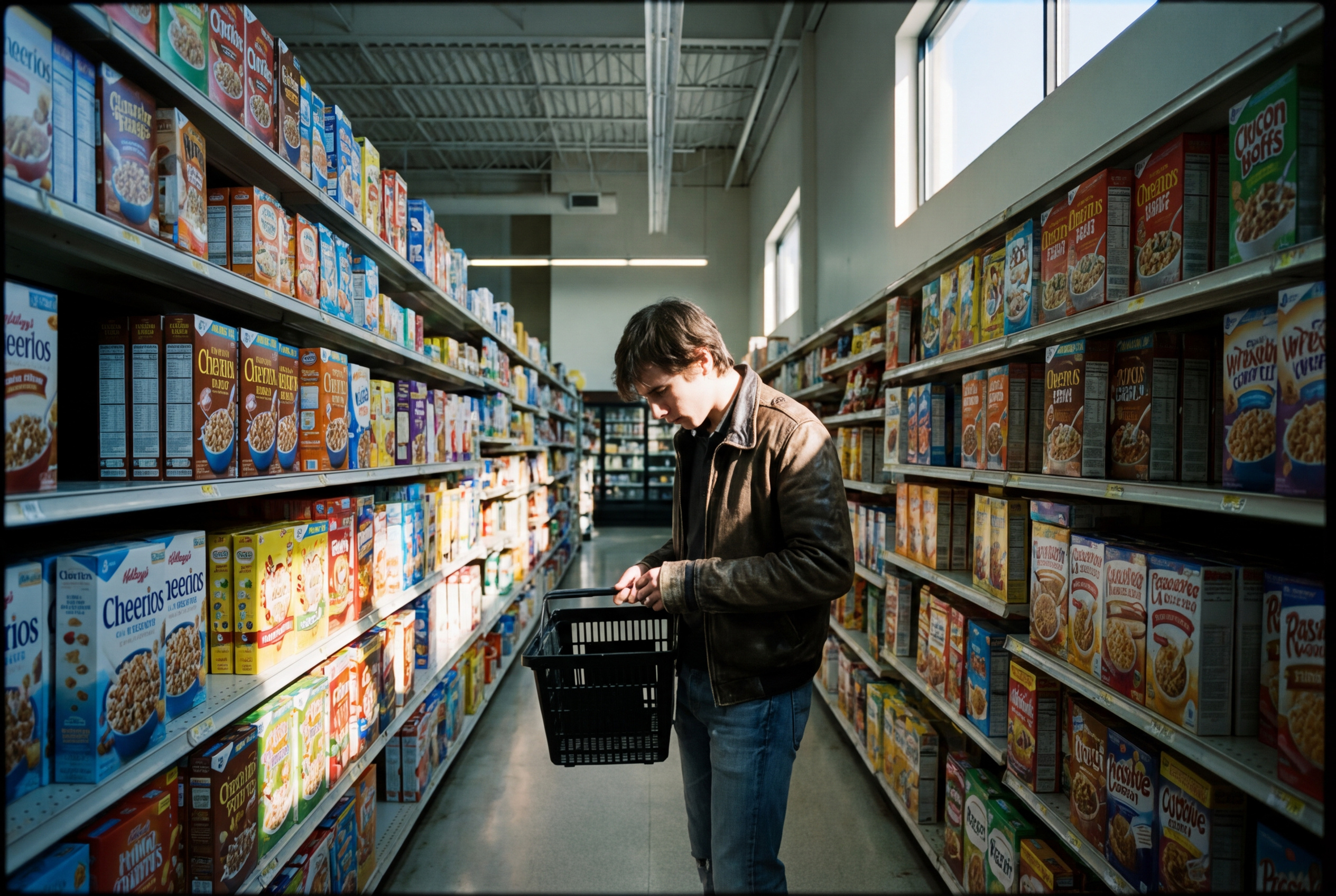 Midnight Grocery Aisle Drifter