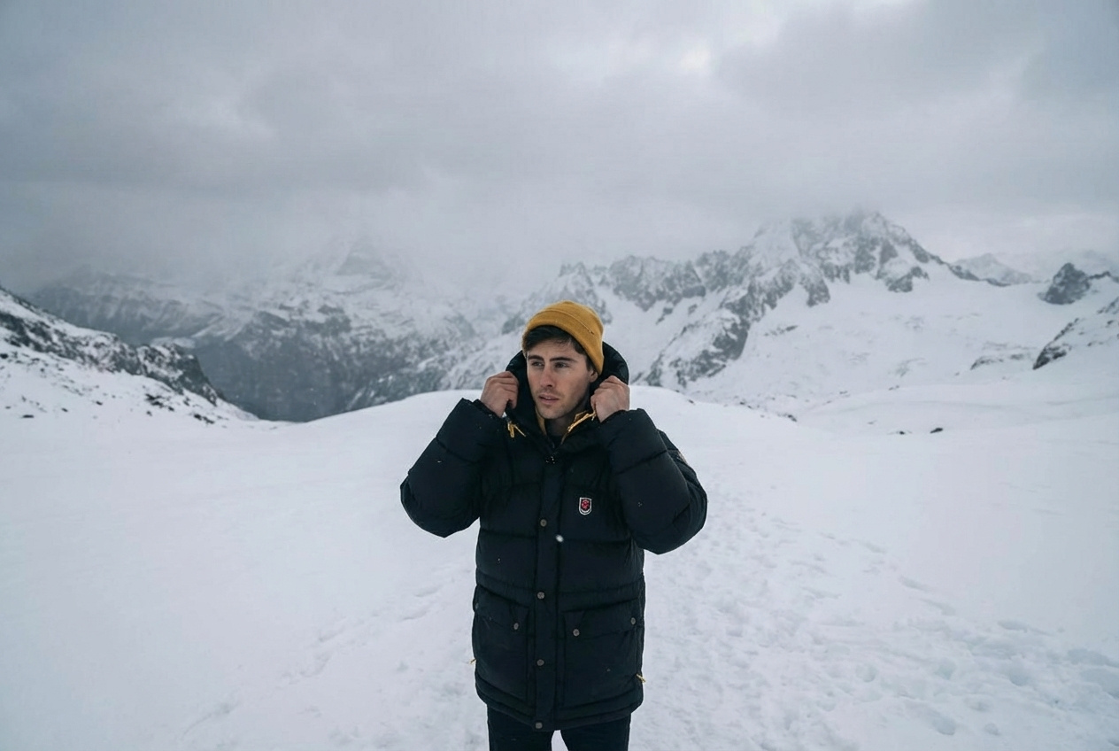 Golden Rail Crossing Panorama