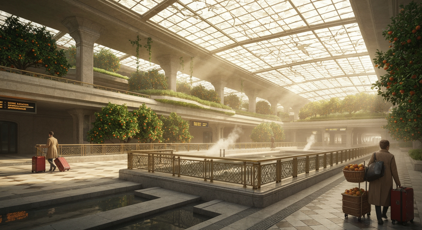 Subterranean Glass Orchard Concourse