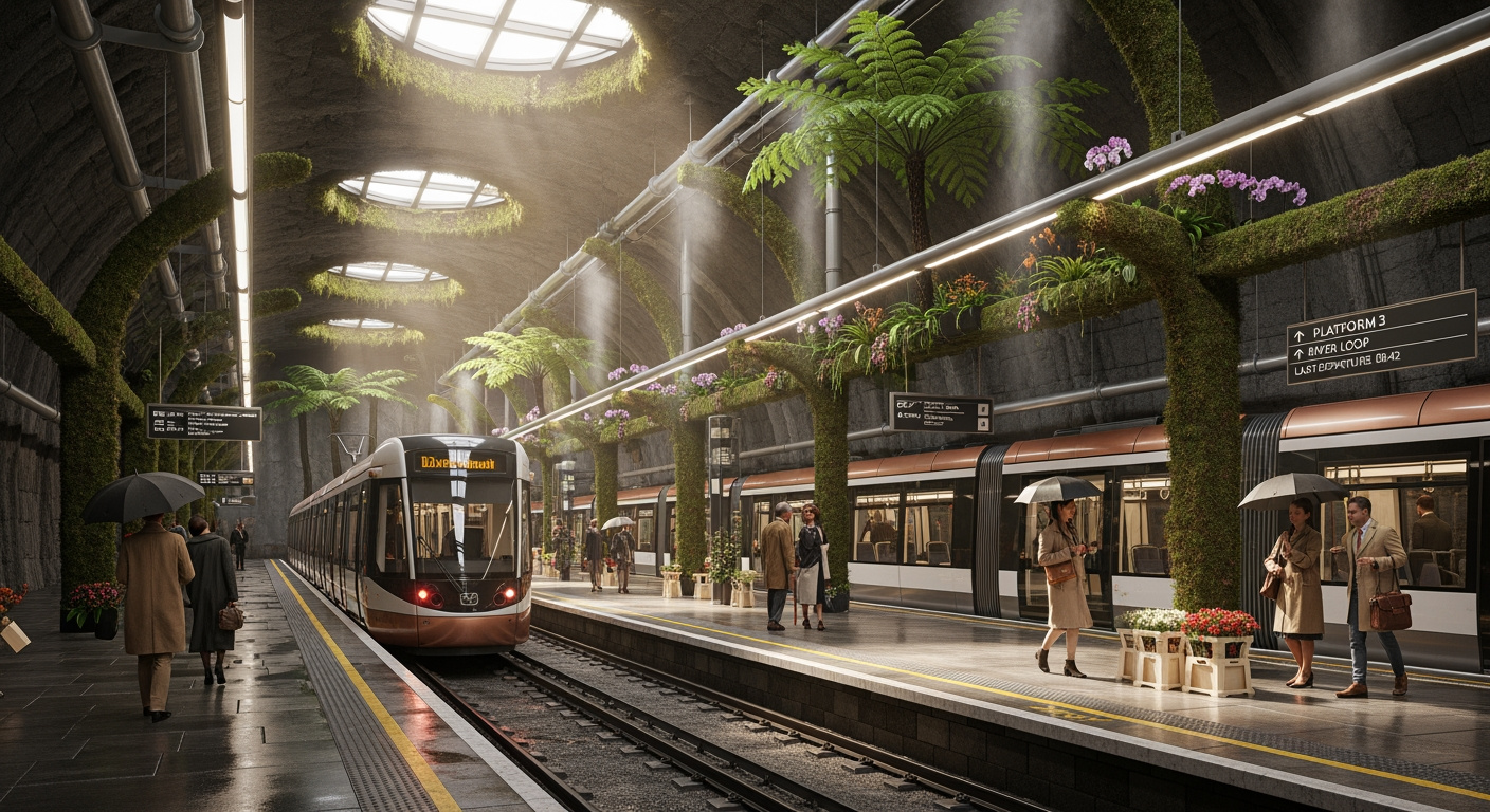 Subterranean Botanical Tram Station