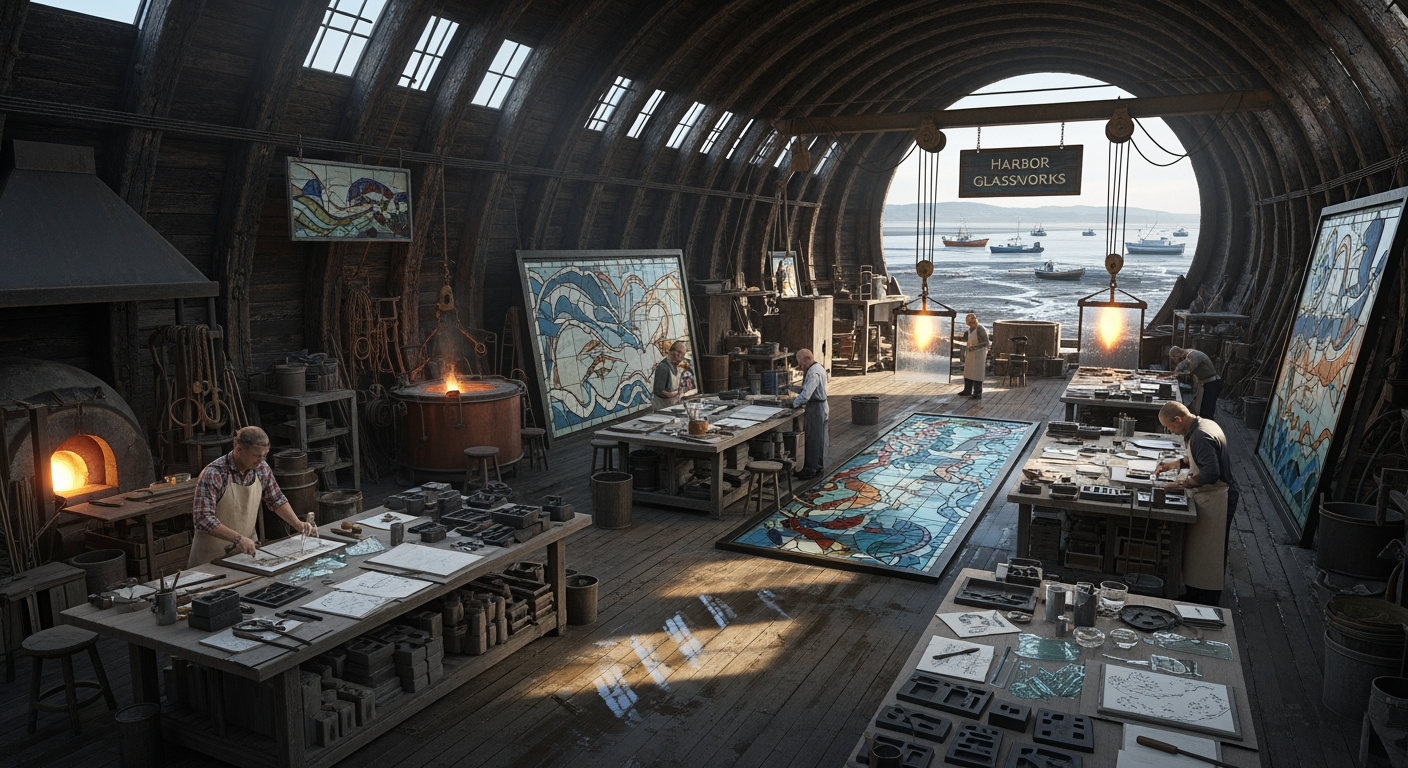 Tidal Glass Forge Interior