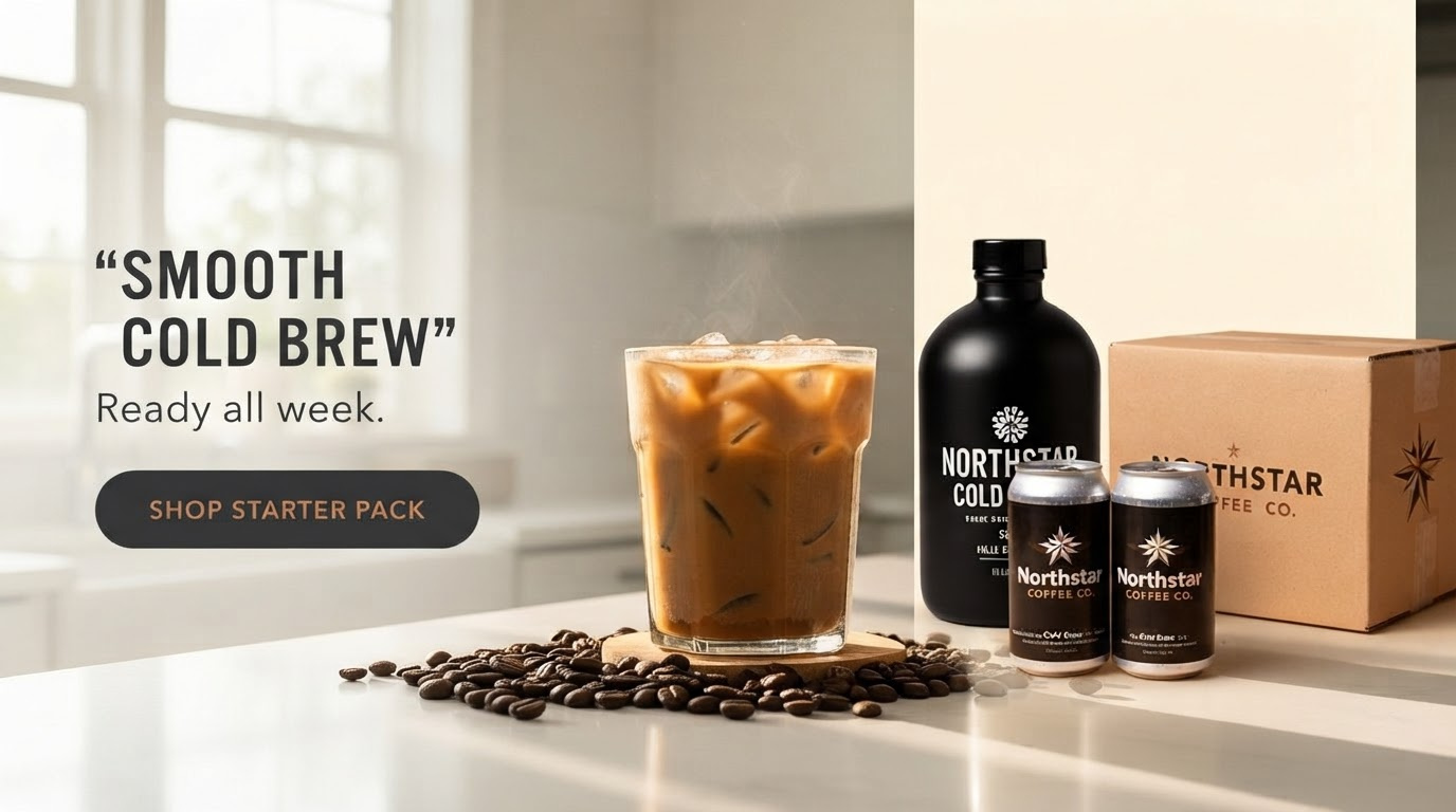 Cold Brew Website Hero