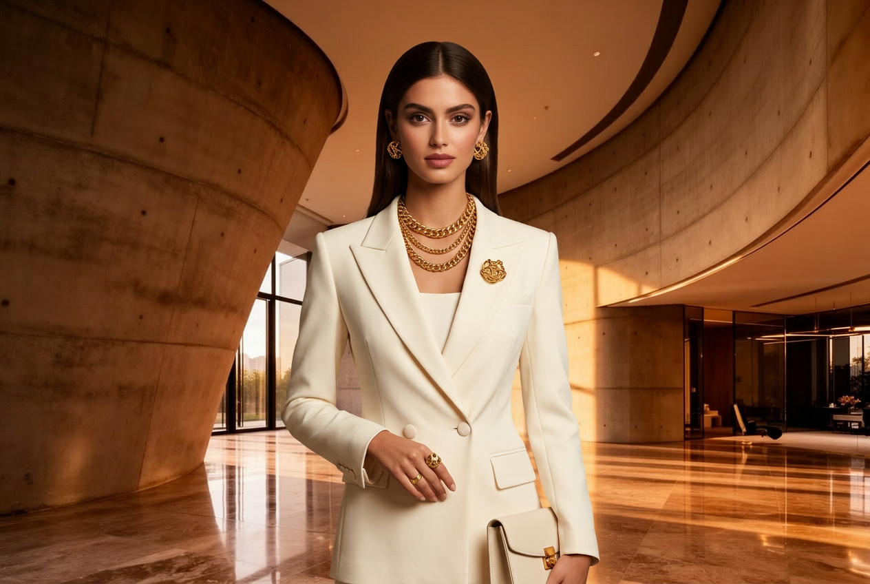 Tri-Reference Fashion Collage