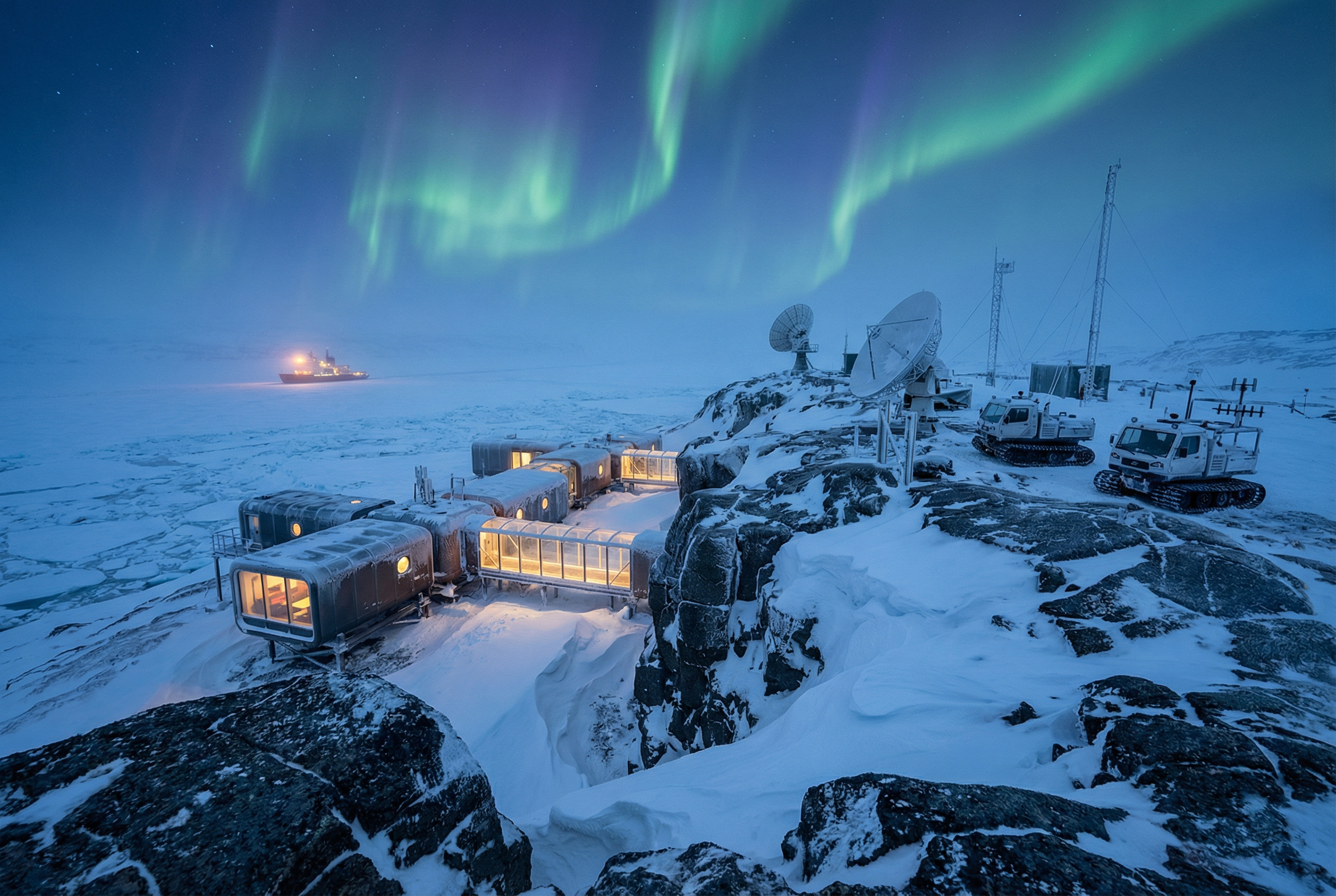 Aurora Research Outpost Panorama