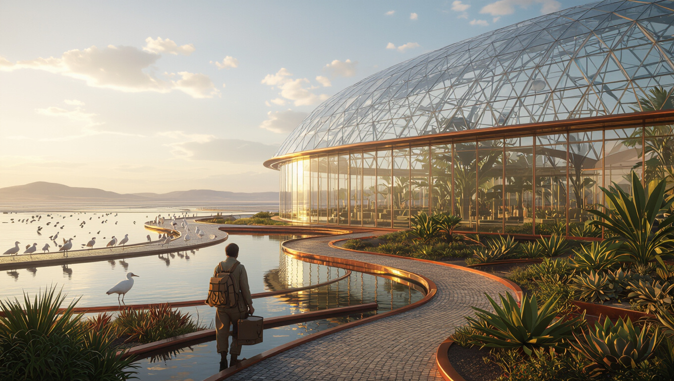 Amber Tideland Glass Conservatory