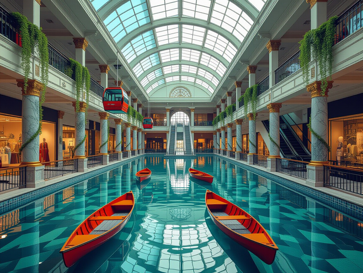 Flooded Grand Arcade Atrium