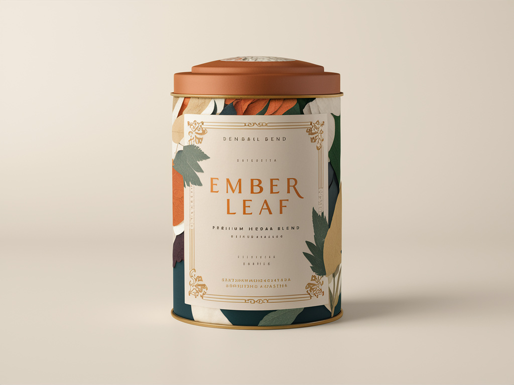 Kinetic Tea Tin Identity