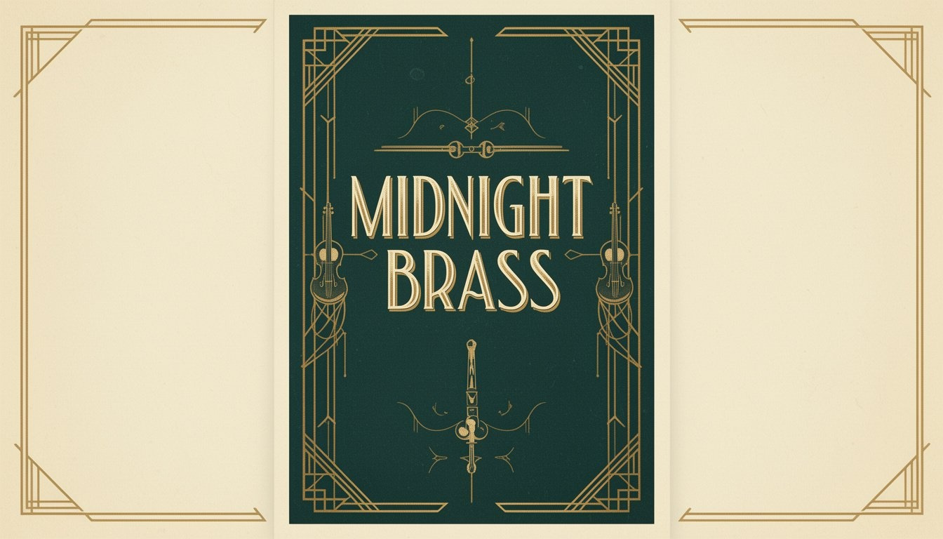 Art Deco Concert Brochure