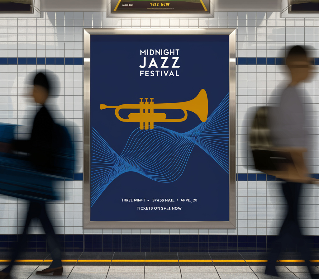 Subway Jazz Festival Billboard