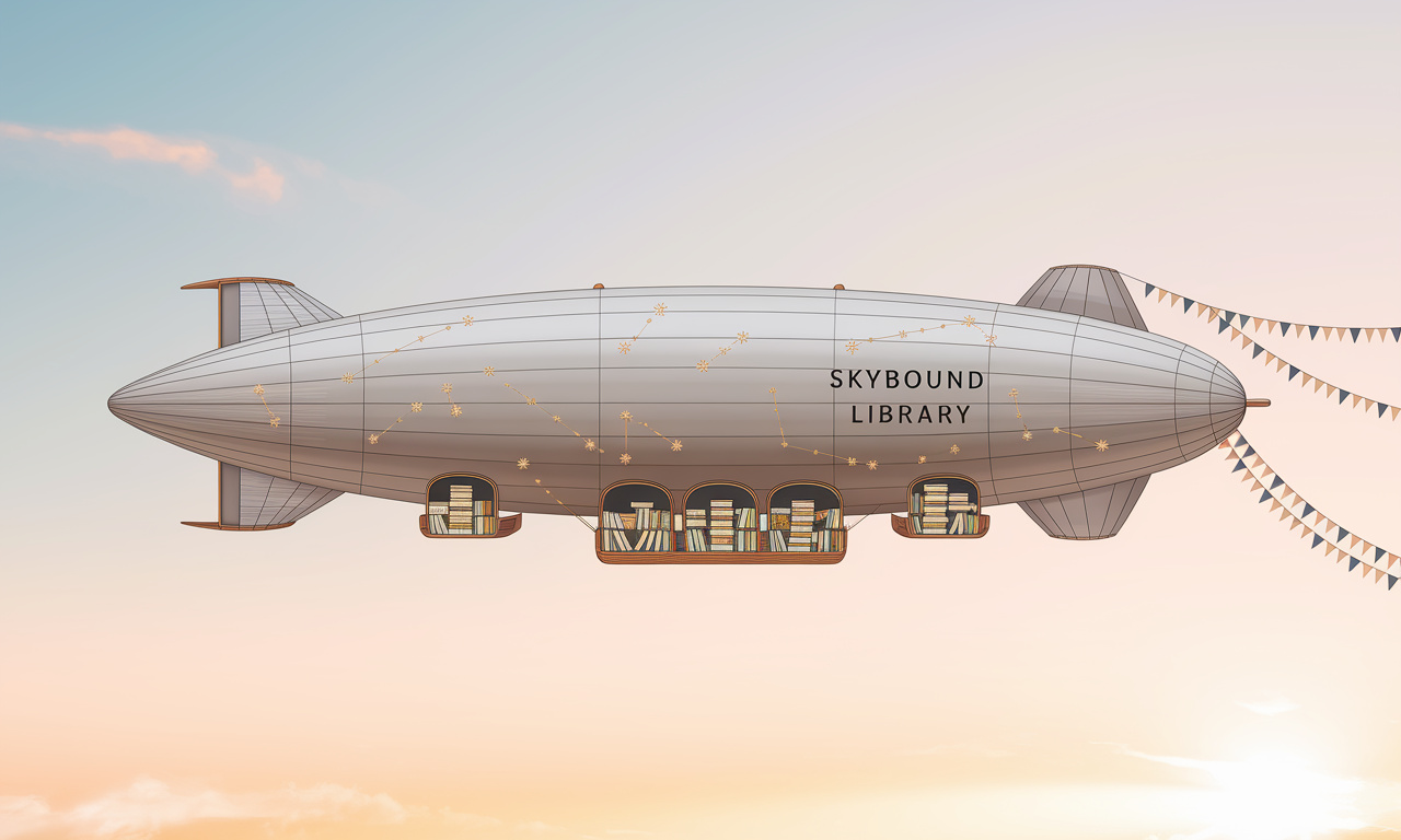 Floating Library Airship Livery