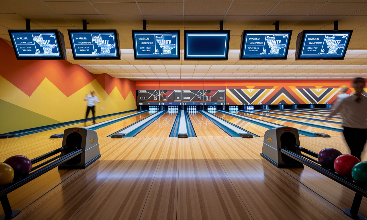 Retro Bowling Alley Rebrand
