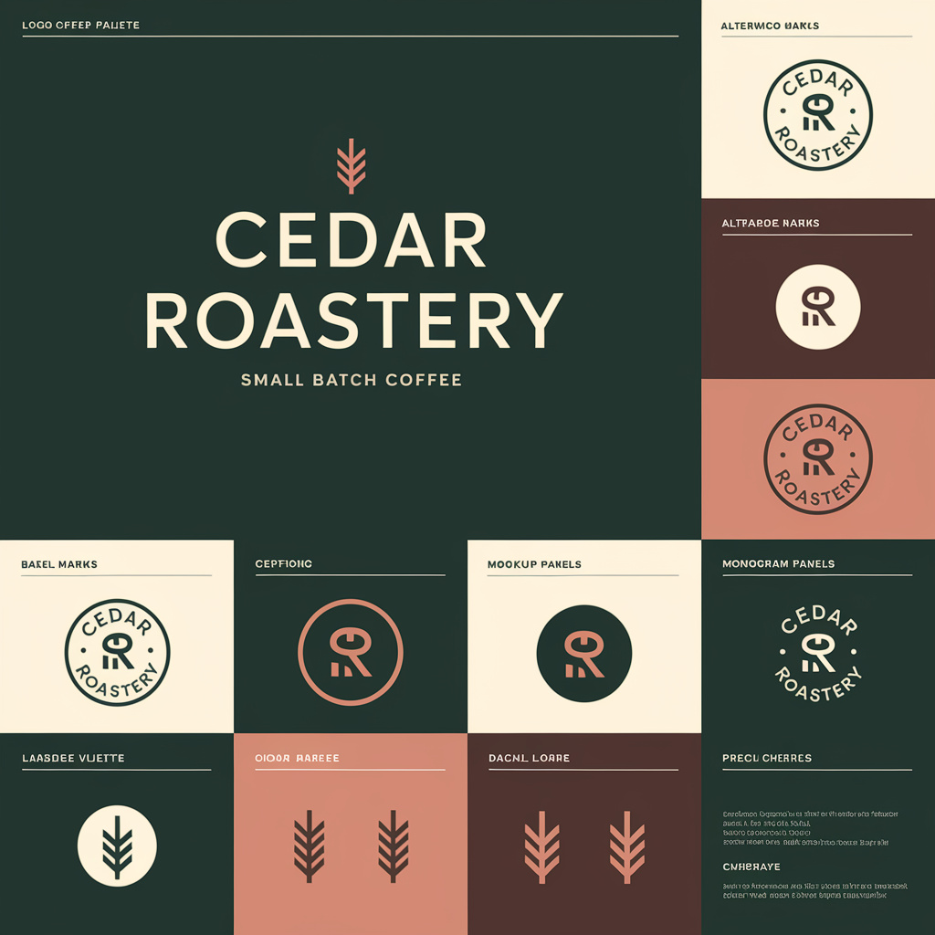 Cedar Roastery Emblem Sheet