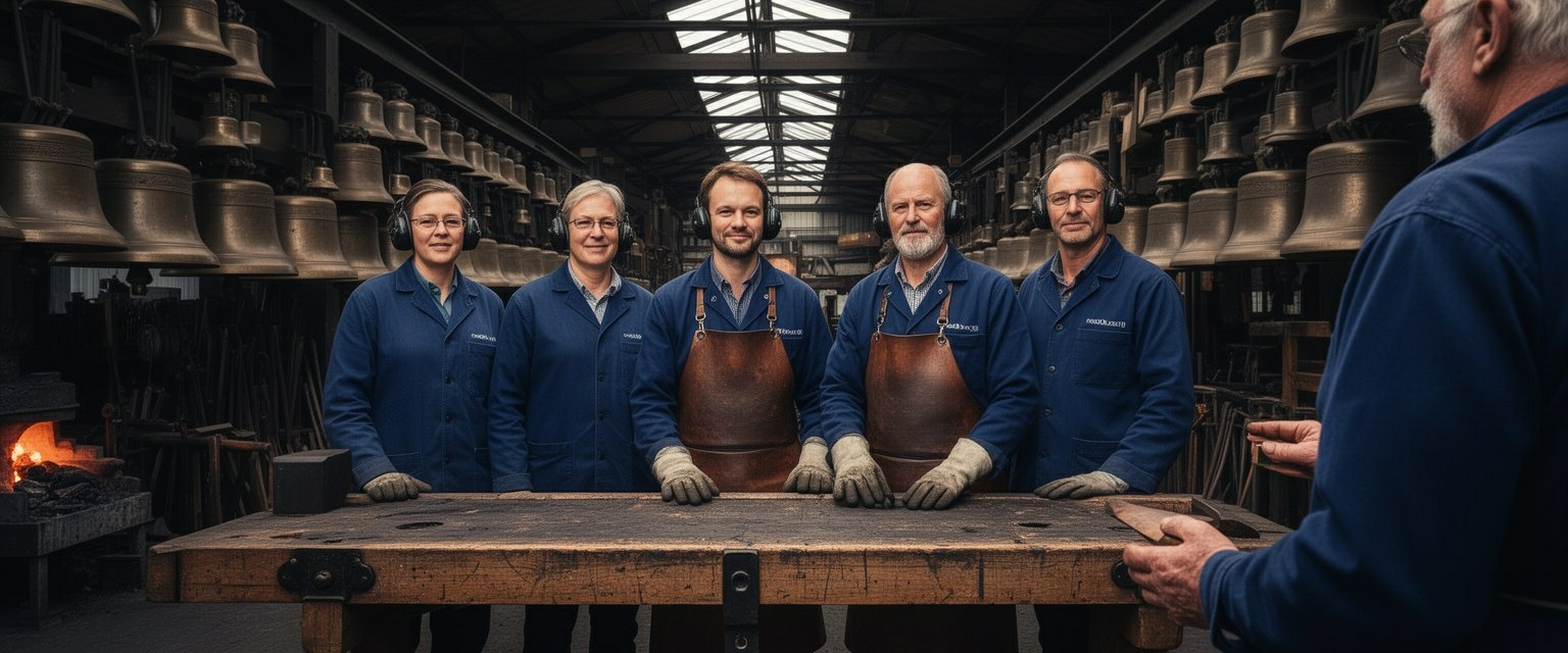 Heritage Bell Foundry Crew Portrait