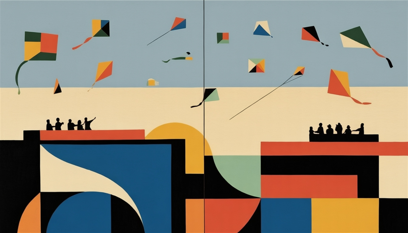 Kite Festival Rooftop Mural