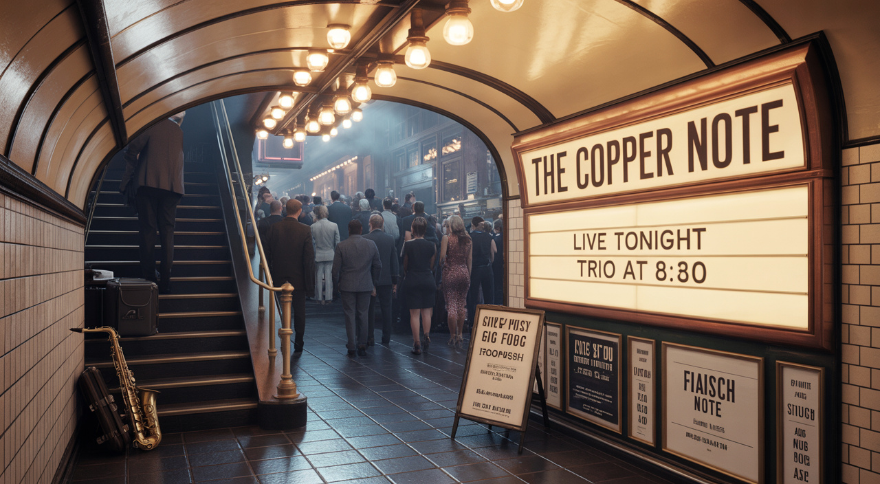 Subway Jazz Club Marquee