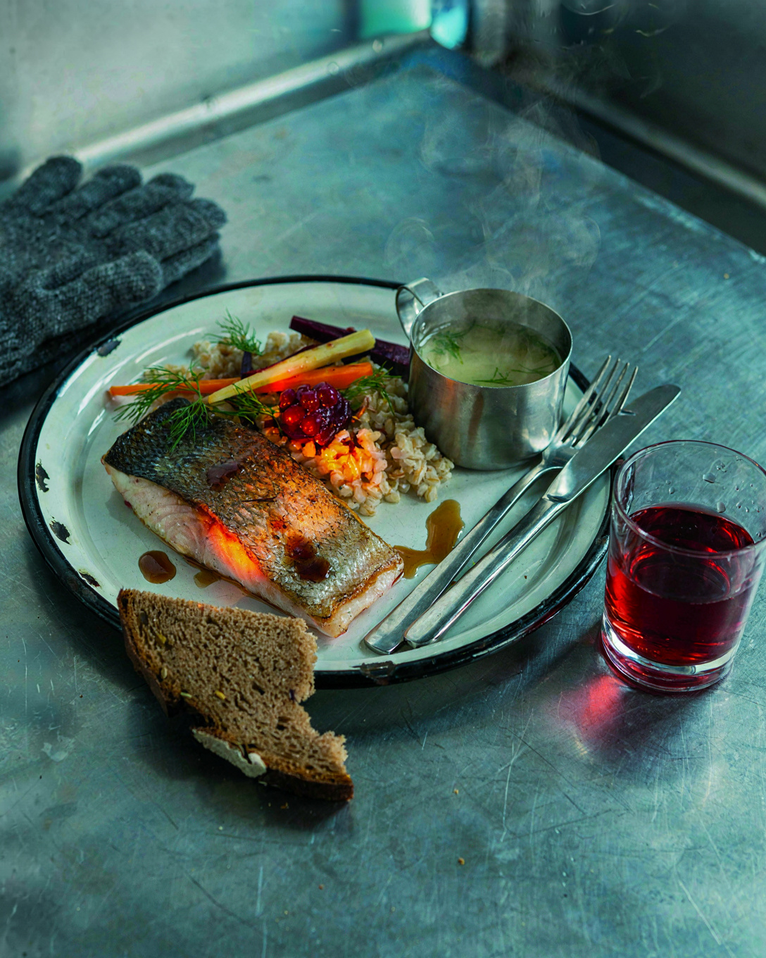 Arctic Research Canteen Menu Photograph