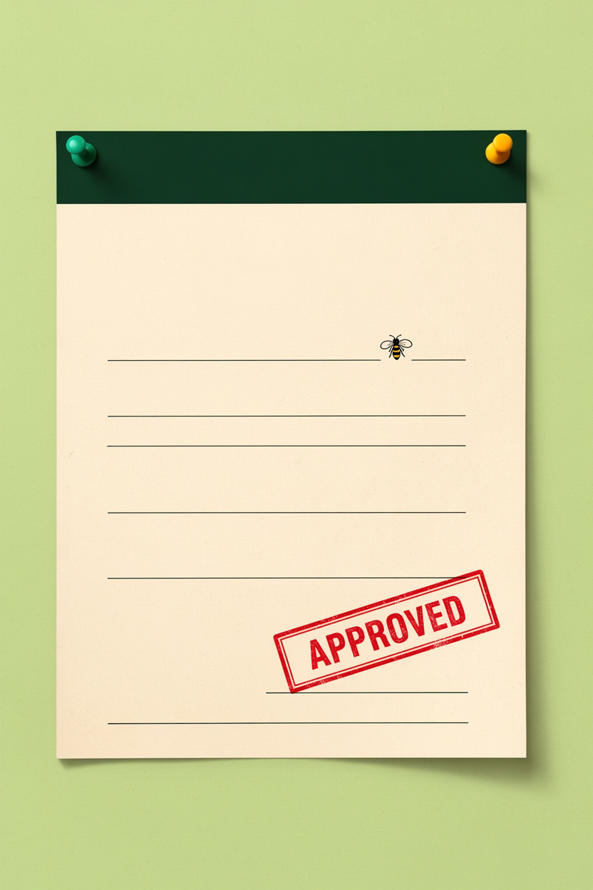 Civic Pollinator Permit Notice