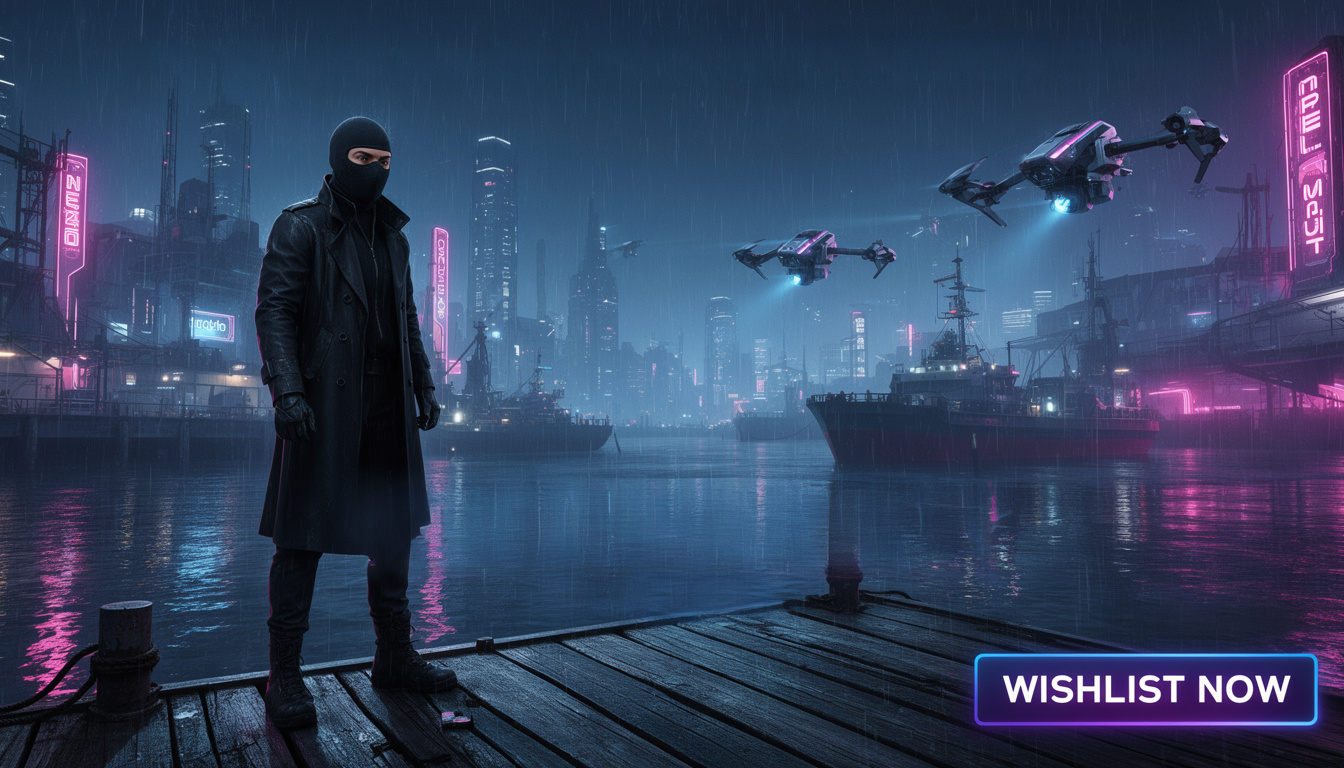 Sci-Fi Game Key Art