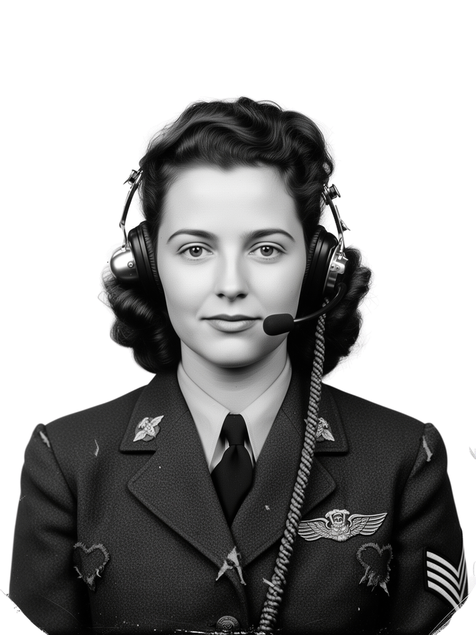Flood-Damaged Radio Operator Cutout