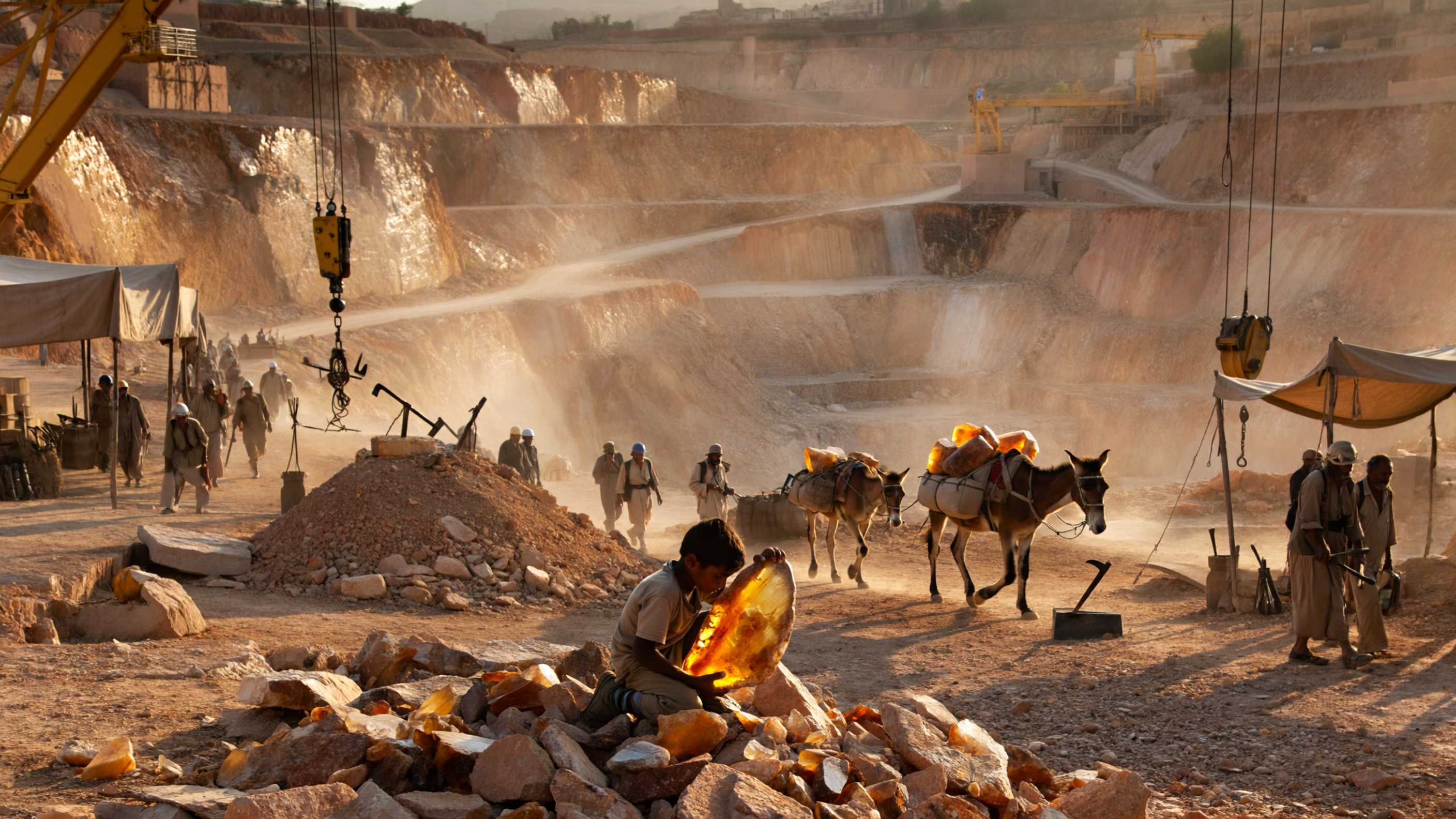 Amber Quarry Procession