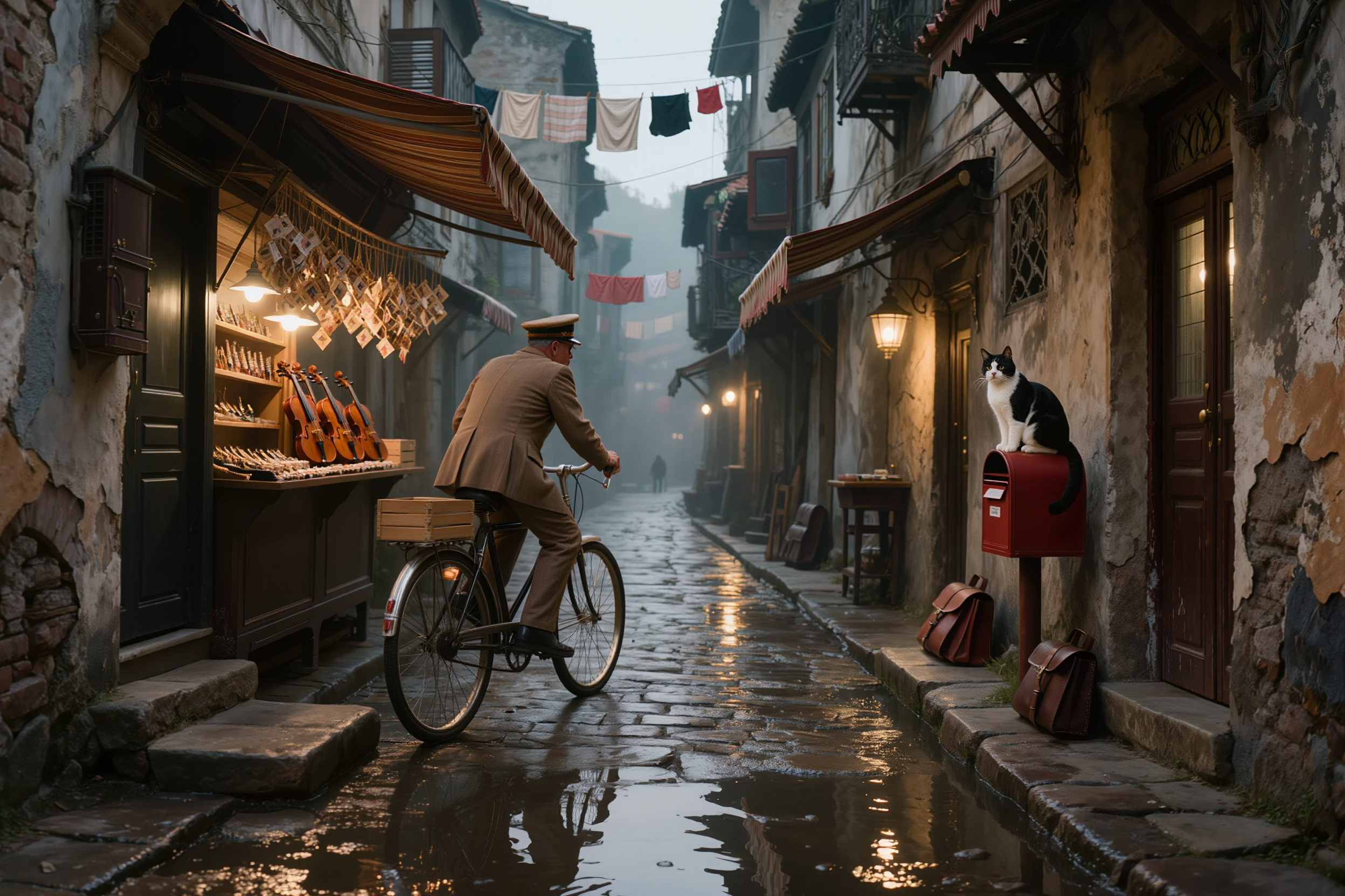 Cobalt Rain Alley Tableau