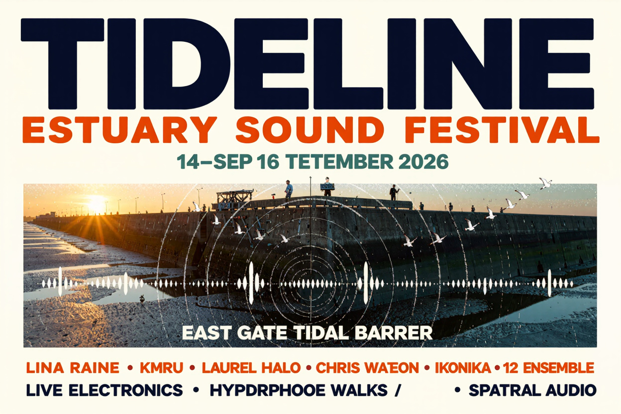 Estuary Electronic Music Festival Poster