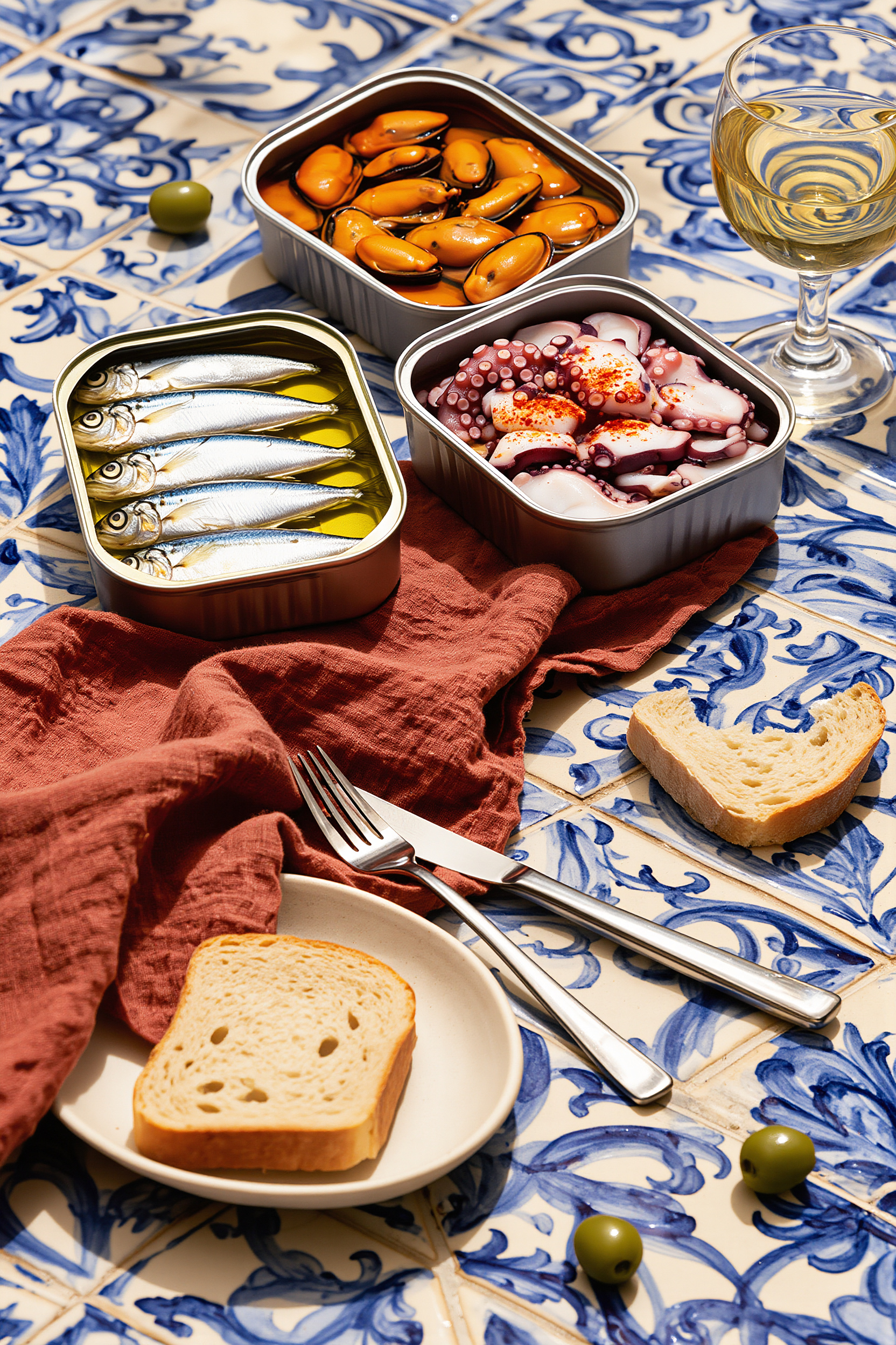 Iberian Conservas Menu Cover