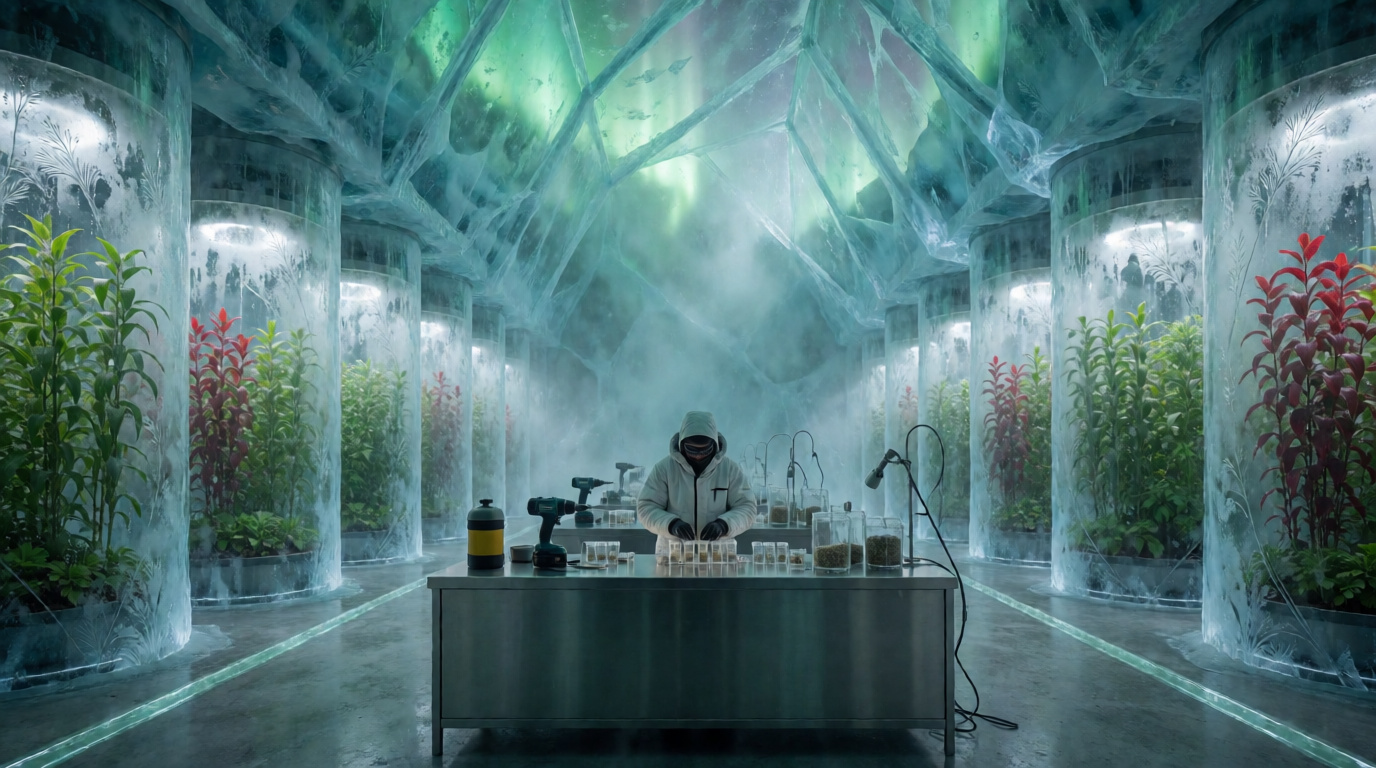 Polar Seed Vault Atrium
