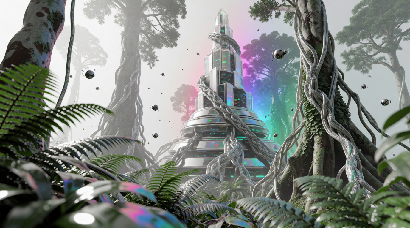 Chromatic Rainforest Data Shrine