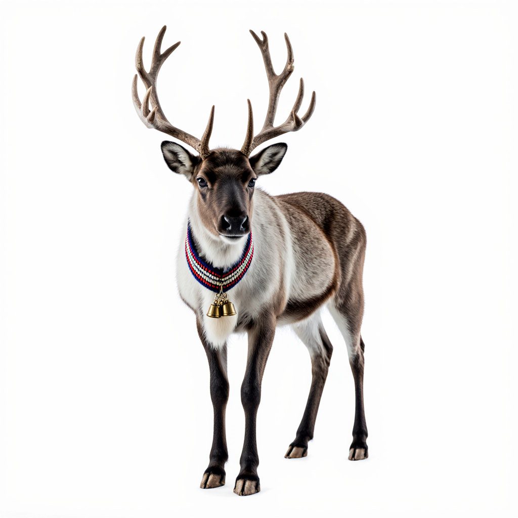Lapland Reindeer Tourism Cutout
