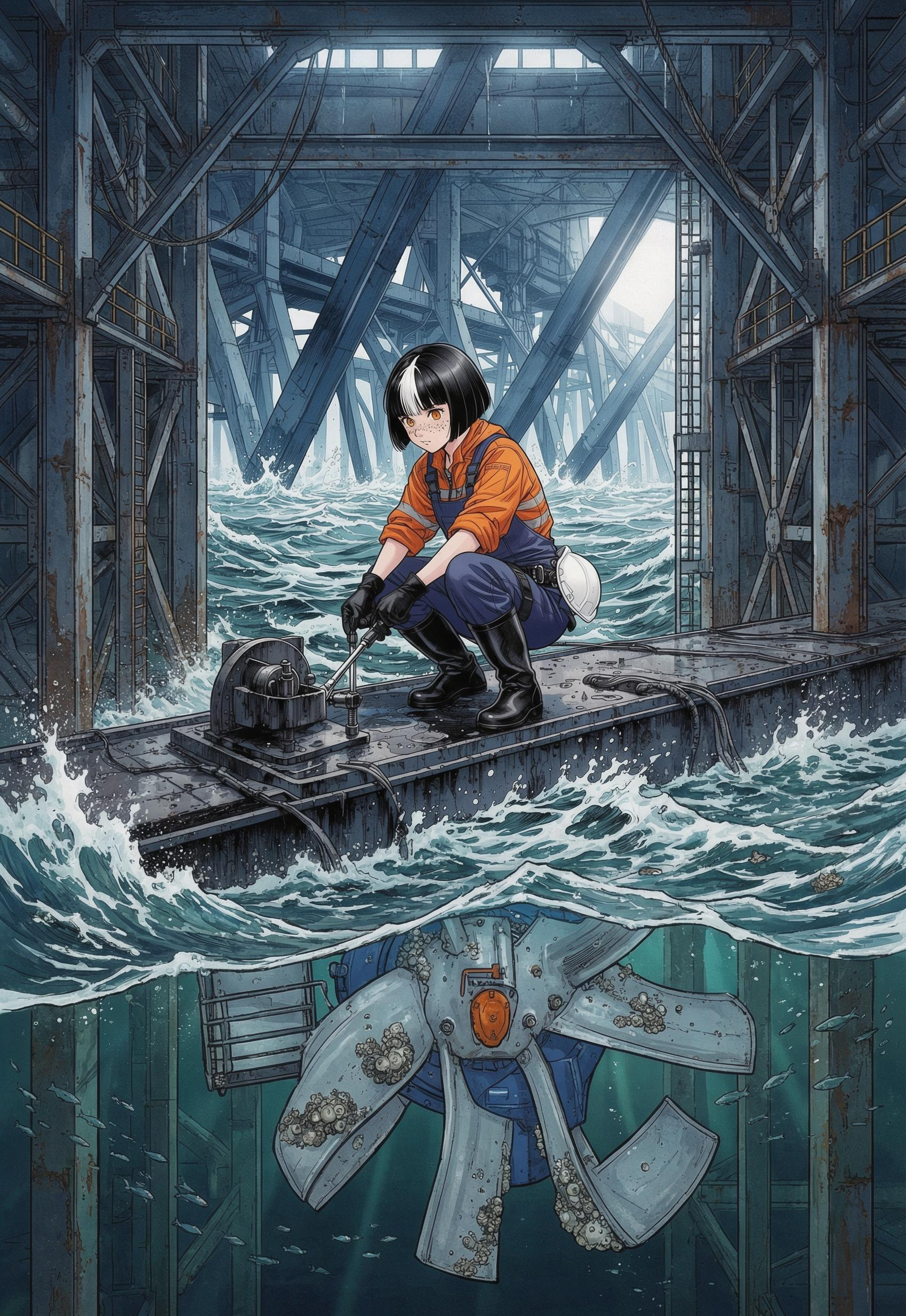 Tidal Energy Manga Cover Expansion