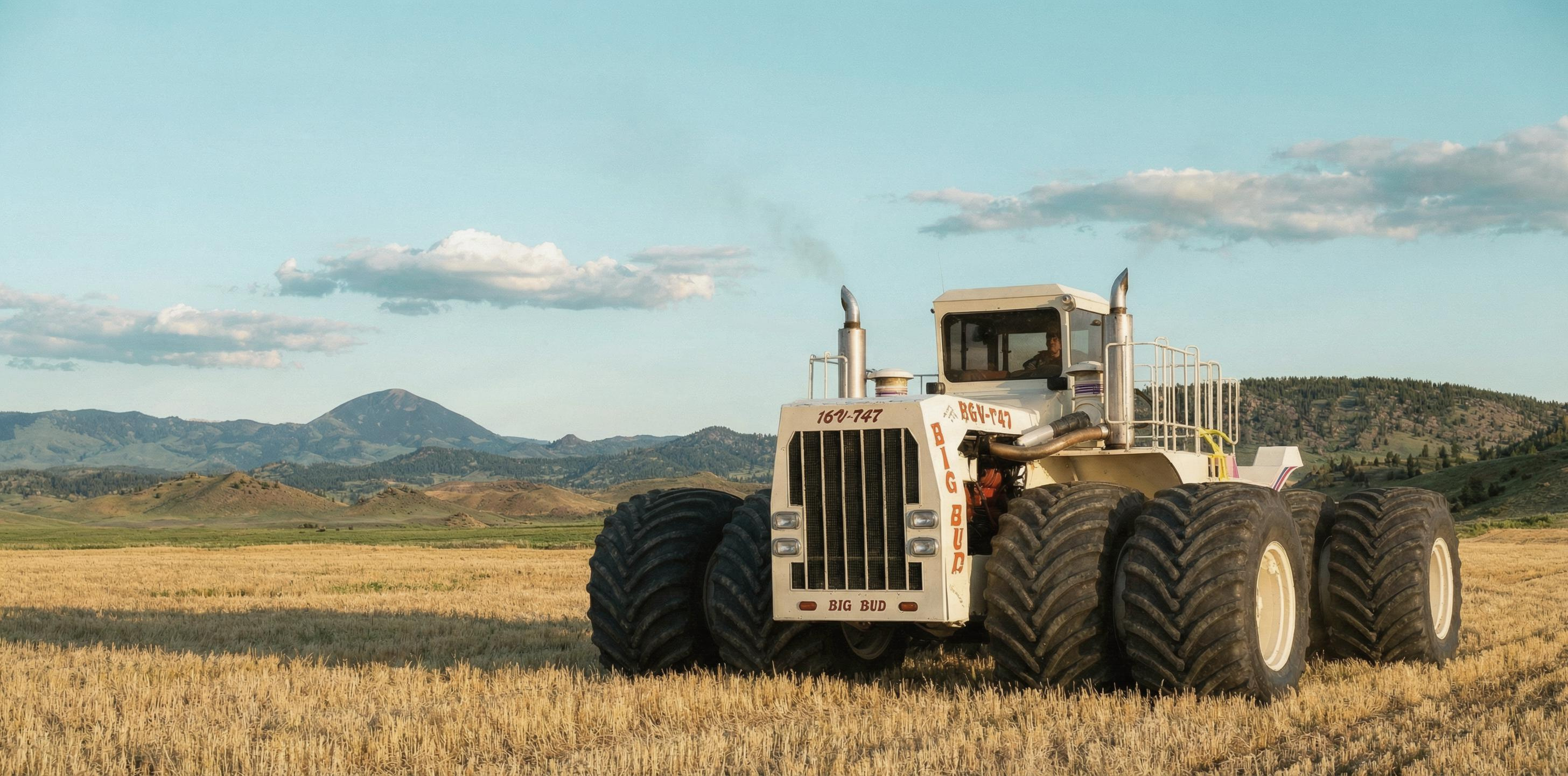 Big Bud Tractor Landscape Composite