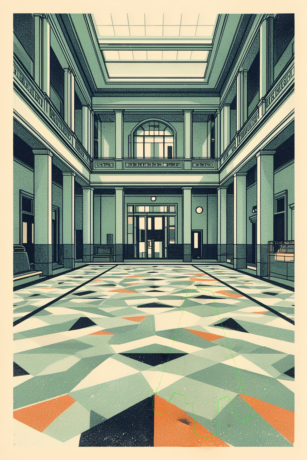 Risograph Atrium Photo Restyle