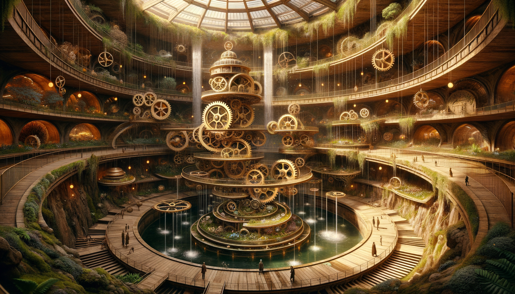 Subterranean Clockwork Garden Atrium