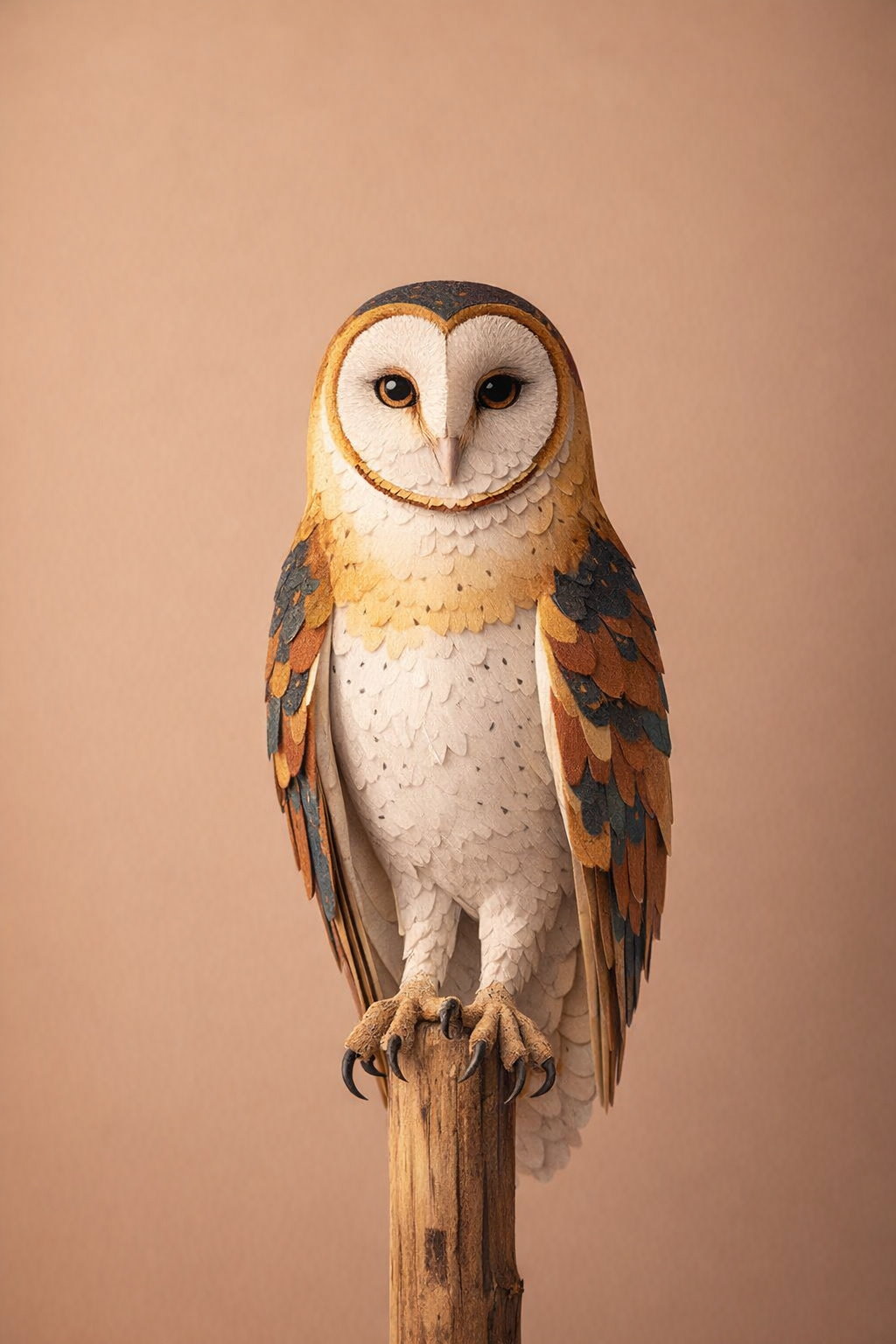 Wildlife Hospital Cut-Paper Artwork