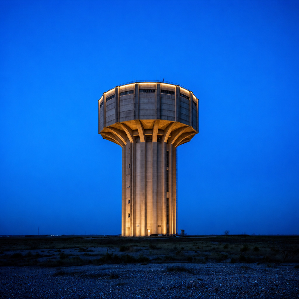 Municipal Water Tower Lighting Visualization