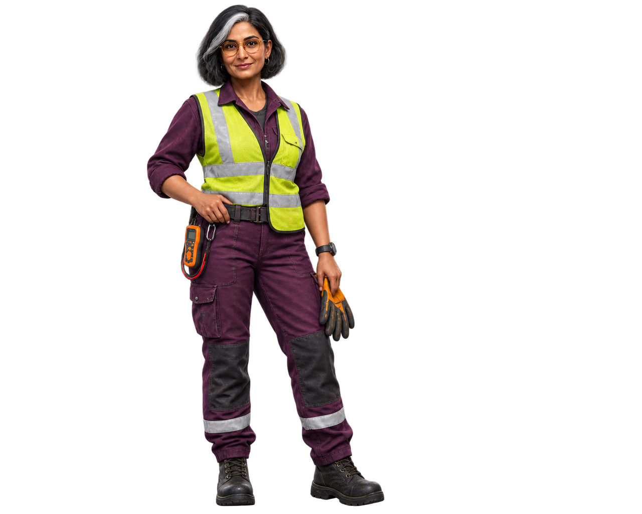 Rail Signal Training Character Portrait
