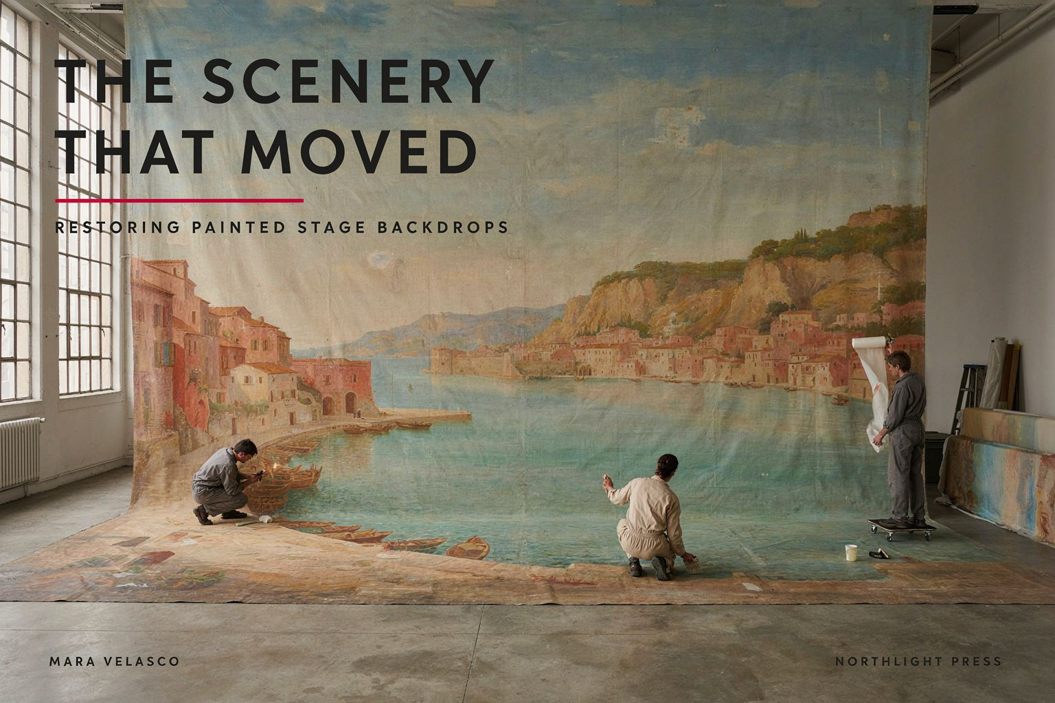 Stage Backdrop Conservation Book Cover