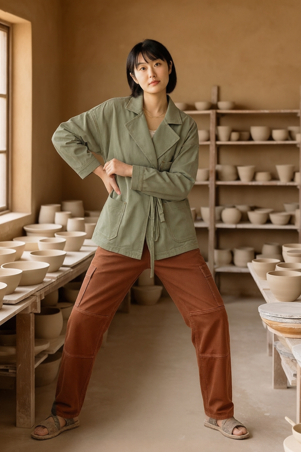 Celadon Ceramicist Workwear Colorway
